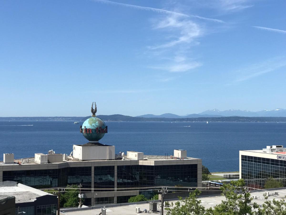 Top Floor Water View Oasis Near Space Needle & Cruise Seattle Exterior photo